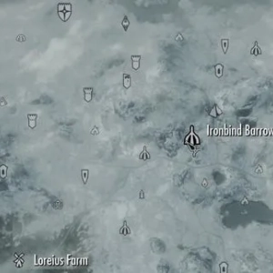 Желязна могила в skyrim: описание на местоположението