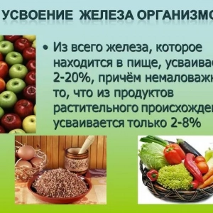 Какъв е най-добрият начин за усвояване на желязото: какво го прави по-добро за усвояване